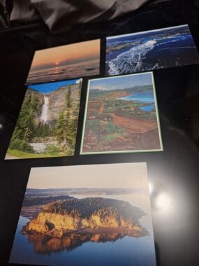 Vintage Canadian Landscape Postcard Collection - Nova Scotia & BC